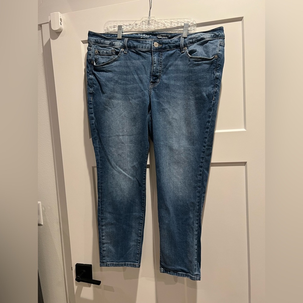 Torrid Blue Ankle Jeans
